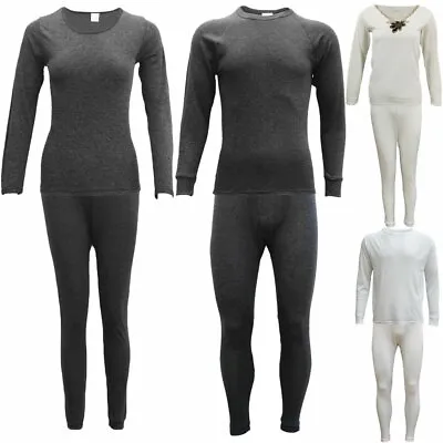 Mens Womens 2PCS SET Merino Wool Top Pants Thermal Leggings Long Johns Underwear • $18.59