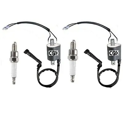 2x Ignition Coils Spark Plug For Yamaha Virago 750 XV750 1988-1997  Motorcycle • $26.99