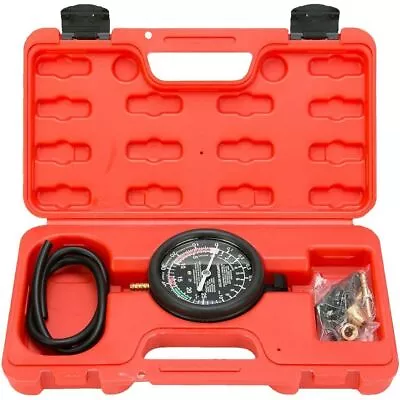 Auto Leak Carburetor Fuel Pump Engine Vacuum Tester Gauge Pressure Diagnostics • $21.99