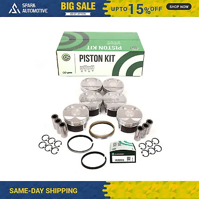 Pistons W/ Rings Fit 03-07 Honda Accord 3.0L V6 SOHC J30A4 • $119.95