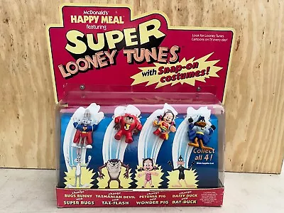 McDONALDS HAPPY MEAL WARNER BROS SUPER LOONEY TUNES STORE DISPLAY W FIGURES 1991 • $60