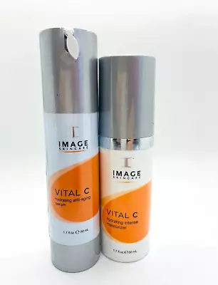 Image Skincare VITAL C Hydrating Intense Moisturizer & Anti-Aging Serum 1.7 Oz • $59.50
