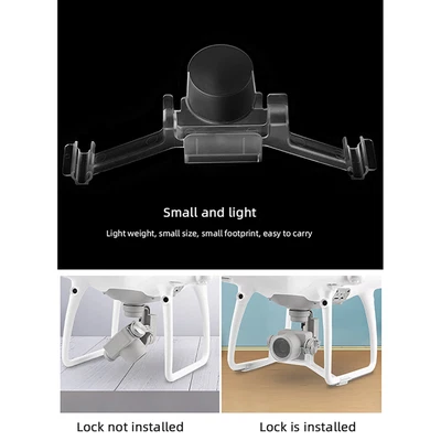 $16.73 • Buy For DJI Phantom 4 Pro Pro + Advanced Drone Camera Gimbal Buckle Lock Accessories