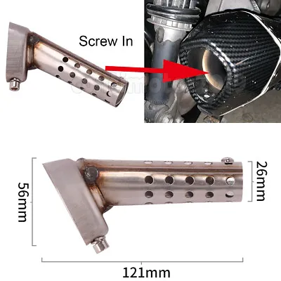 Motorcycle Exhaust DB Killer Silencer Baffle Custom Fit Hexagon Muffler 56mm • $12