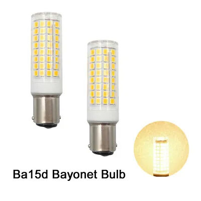 2pcs Ba15d LED Bulb 102-2835 7W 110V Ceramics Warm White Home Lighting  H • $11.69