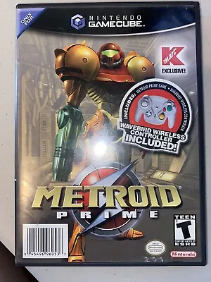 Metroid Prime- Nintendo Gamecube- Kmart Variant CIB Rare • $46.99