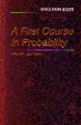 A First Course In Probability Hardcover Sheldon M. Ross • $7.49