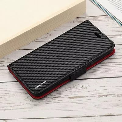 Leather Wallet Card Slots Case For IPhone 13 12 Pro Max 7 8 Plus Shockproof Cove • $8.99