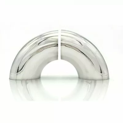 £12.99 • Buy 4 Inch 201 Stainless Steel 90 Degree Bend 76mm Elbow Exhaust Pipe Excellent New