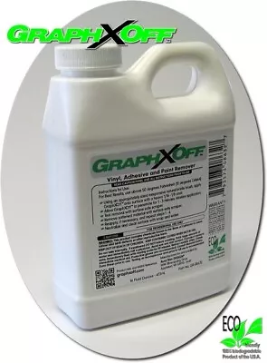 GraphXOff Vinyl Adhesive And Paint Remover Gel 16 Oz Bottle = 16.5 Sqft Coverage • $28.92