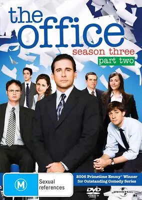 The Office : Season 3 : Part 2 DVD - Steve Carrell (Region 4 2003) Free Post • $8.95