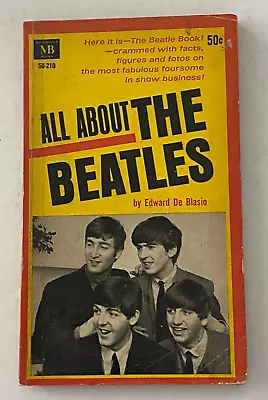 The Beatles Paperback Book - All About The Beatles By Edward De Blasio • $25