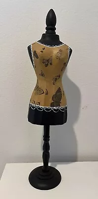 Paper Miche Dress Form Vintage Table Top Mannequin Wood Clothes Jewelry Display • $60