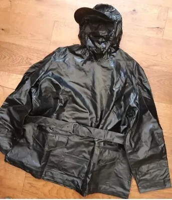 Vintage 52 Royal Navy Flight Deck Smock SBS 1963 Foul Weather Parka Osti Archive • £350