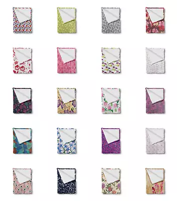 £41.57 • Buy Ambesonne Flower Nature Soft Flannel Fleece Throw Blanket Plush For Indoors