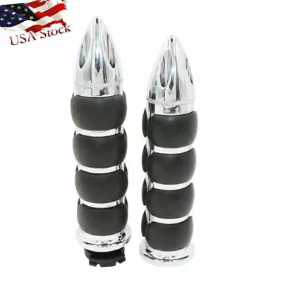 $37.75 • Buy 1  25mm Motorcycle Spiked Hand Grips For Yamaha V-Star 650 950 1100 1300 Classic