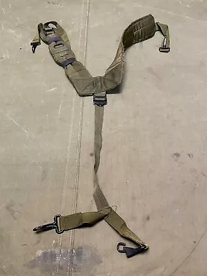 Original Post Vietnam War Us Army M1965 Combat Field Equipment Suspenders- • $23.96