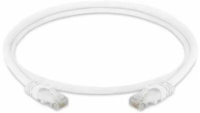 $2.45 • Buy 1m WHITE Network Cable Ethernet CAT6 UTP Gigabit LAN Patch Cord Lead Short CAT5e