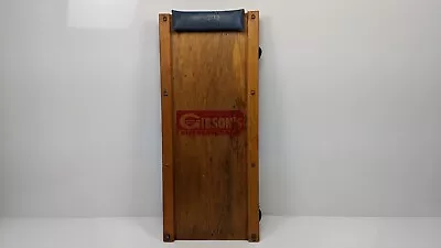 Vintage Wooden Gibson's Discount Center Under Car Creeper Shop Equipment Garage • $89.90