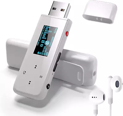 USB MP3 Player With Clip And Bluetooth  32GB Portable Mini Music Player With FM • $41.99