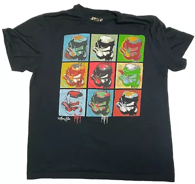 Men's Marc Ecko Star War Warhol Storm Troopers Black T-Shirt Size Large • $19.99