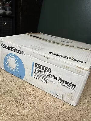 Goldstar GVR-DD1 8mm VCR Video8 VHS New-Open Box! Rare Find! • $108.50