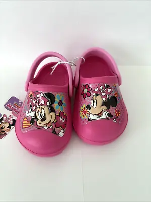 Disney Minnie Mouse Clog Shoes Size 9/10  -Pink- • $19.99