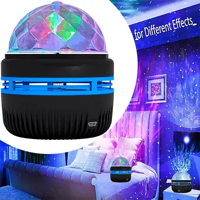 Aurora Projector Northern Lights LED Night Light Galaxy Star Projection For Kids • £5.49