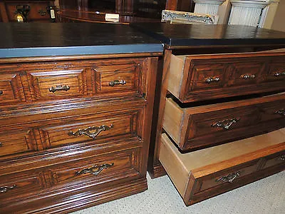   Pair Of Mid-Century Kent-Coffey Bachelor Chests Dresser/Chest Bureau • $950