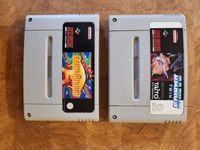 £60 • Buy EarthBound Rare SNES + Darius Twin Super Nintendo Games
