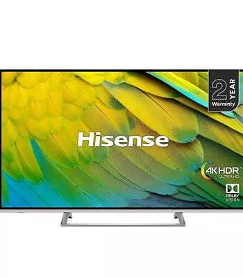 Hisense H55B7500UK 55-inch 4K UHD HDR Dolby Vision Smart TV With Freeview Play • £201