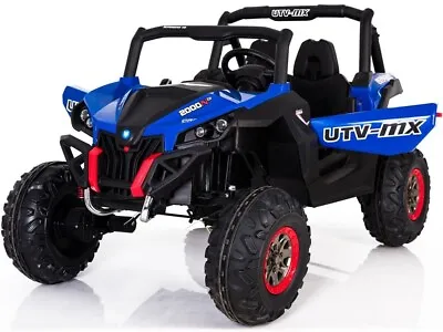 Kids Ride On UTV Blue Mini Moto 4x4 12v (2.4ghz RC) Ages 3+ Battery Powered Toy • $599