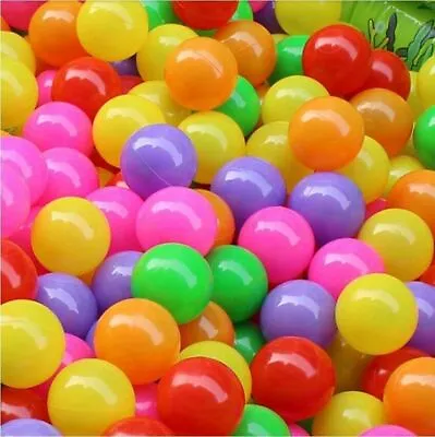 Plastic Ball Pits Water Pool Outdoor Sports Children Toys Park Baby Props 100Pcs • $24.30