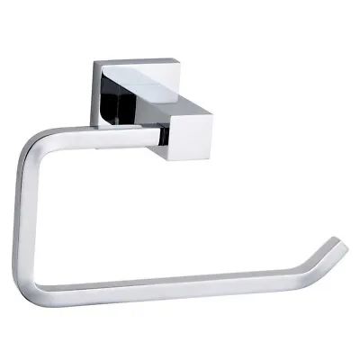 Salm Toilet Roll Holder AXB31 High Quality Polished Chrome On Brass • £19.99