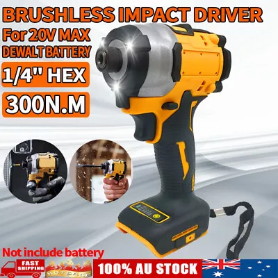 1/4  Brushless Cordless Impact Driver Body For Dewalt DCF850N-XJ 18V Battery • $69.99