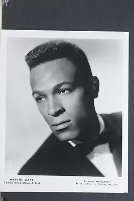 Marvin Gaye Headshot Portrait Promo - 8x10  Photo Pre-2012 L1672D • $9.95