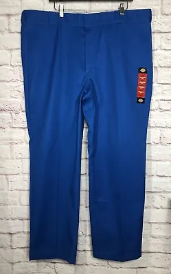 NWT Dickies 874 Original Fit Royal Blue Work Pants Men Size 44x30 • $24.95