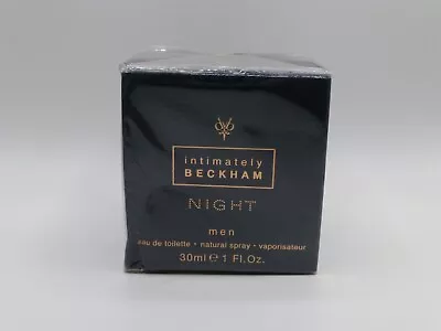 David Beckham INTIMATELY BECKHAM NIGHT Men 30ml EDT Spray - Sealed/Box Pressed • £39.89