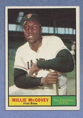 1961 TOPPS   WILLIE McCOVEY  #517  NM/NM+  GIANTS  HOFer • $16