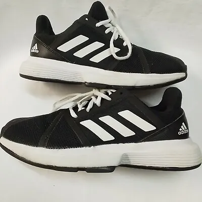 Adidas Court Jam Bounce Mens Shoes Black Size UK6 • £14.80