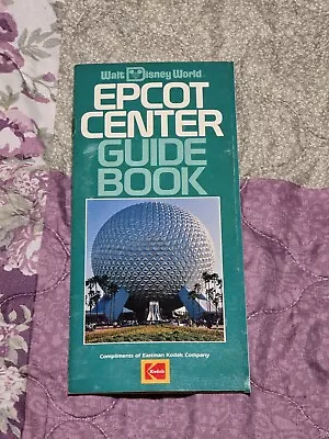 VTG Original 1983 Epcot Center Walt Disney World Guide Book From Kodak • $19.99
