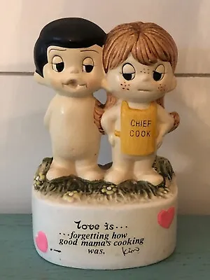 Vintage 1972 Love Is Bank Kim Casali LA Times Forgetting Mama's  Cooking Cute! • £34.74