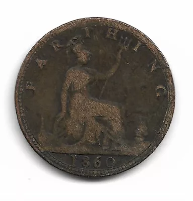 Victoria: Farthing 1860 • £3.50