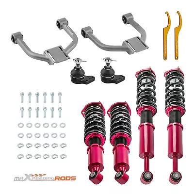 Maxpeedingrods Coilovers & Front Camber Control Arms Kit For Lexus IS300 01-05 • $326