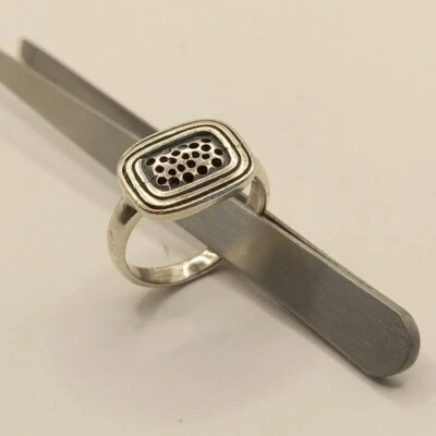 $23.50 • Buy Solid Sterling 925 Silver  Statement Ring  Size 8US Ex Jewellers Stock 4.86gs