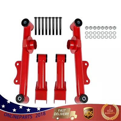 For Ford Mustang 1979-2004 Rear Upper Lower Tubular Control Arm Arms Kits • $79.97