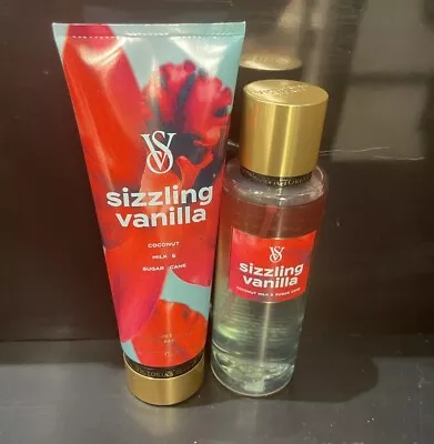 Victoria Secret - Sizzling Vanilla - Fragrance Lotion N Mist (set) - New • $34.99