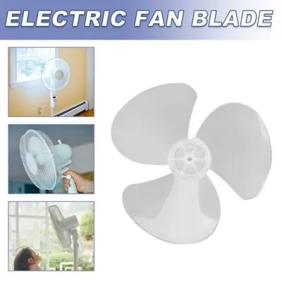 £4.91 • Buy 12  Plastic Fan Blade 3 Leaves For Standing Pedestal Floor Wall / Table Fanner