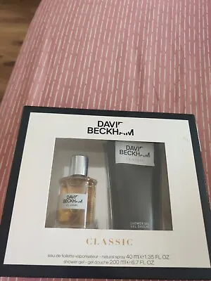 £17 • Buy David Beckham Classic Perfume And Shower Gel 