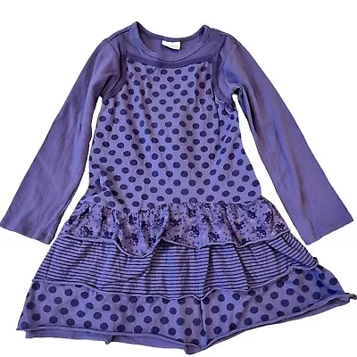 Naartjie Kids Girls Vintage Lilac Purple Skater Dress Size 9 • $15